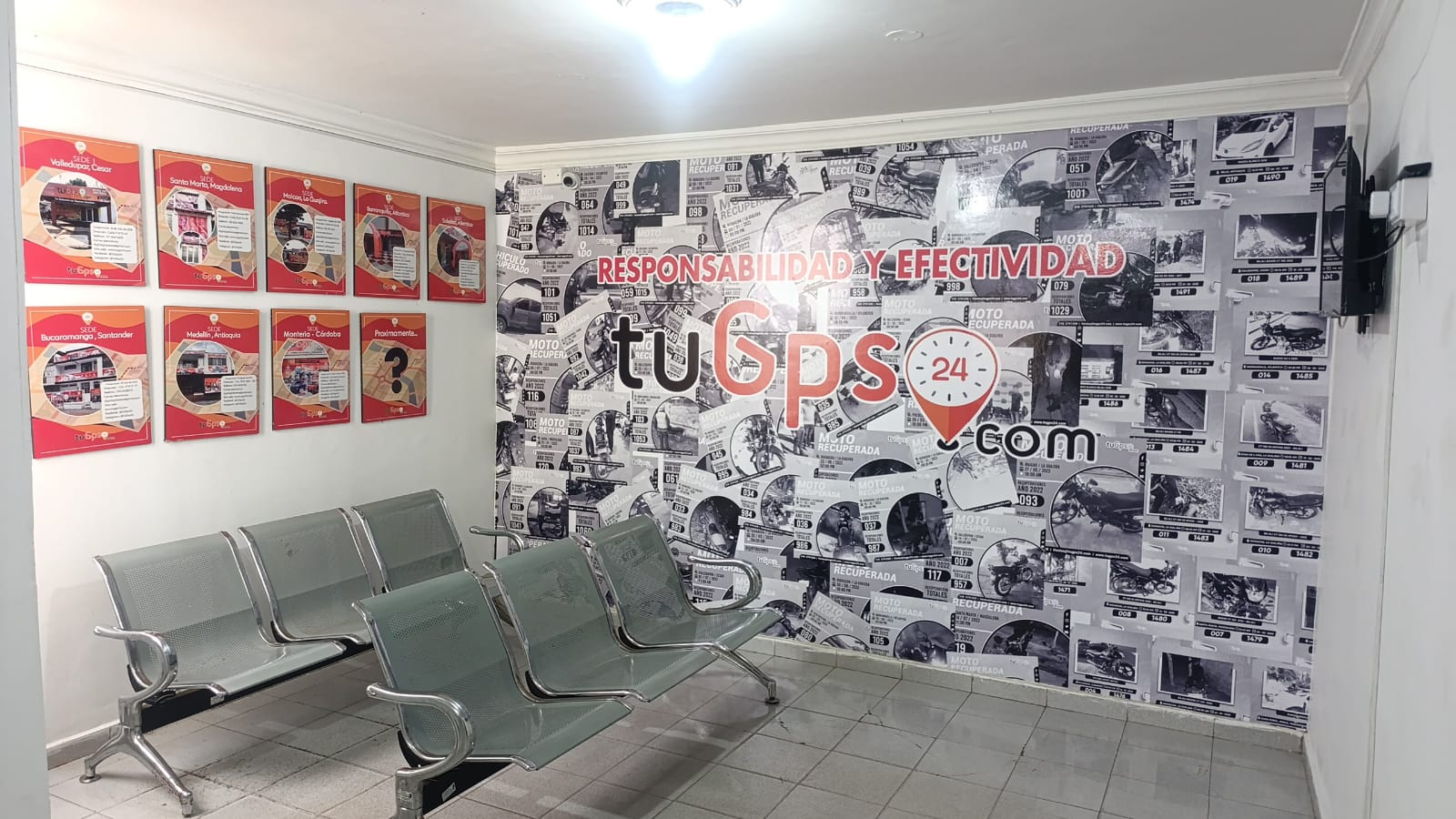 Sucursal TuGPS24 Maicao — interior