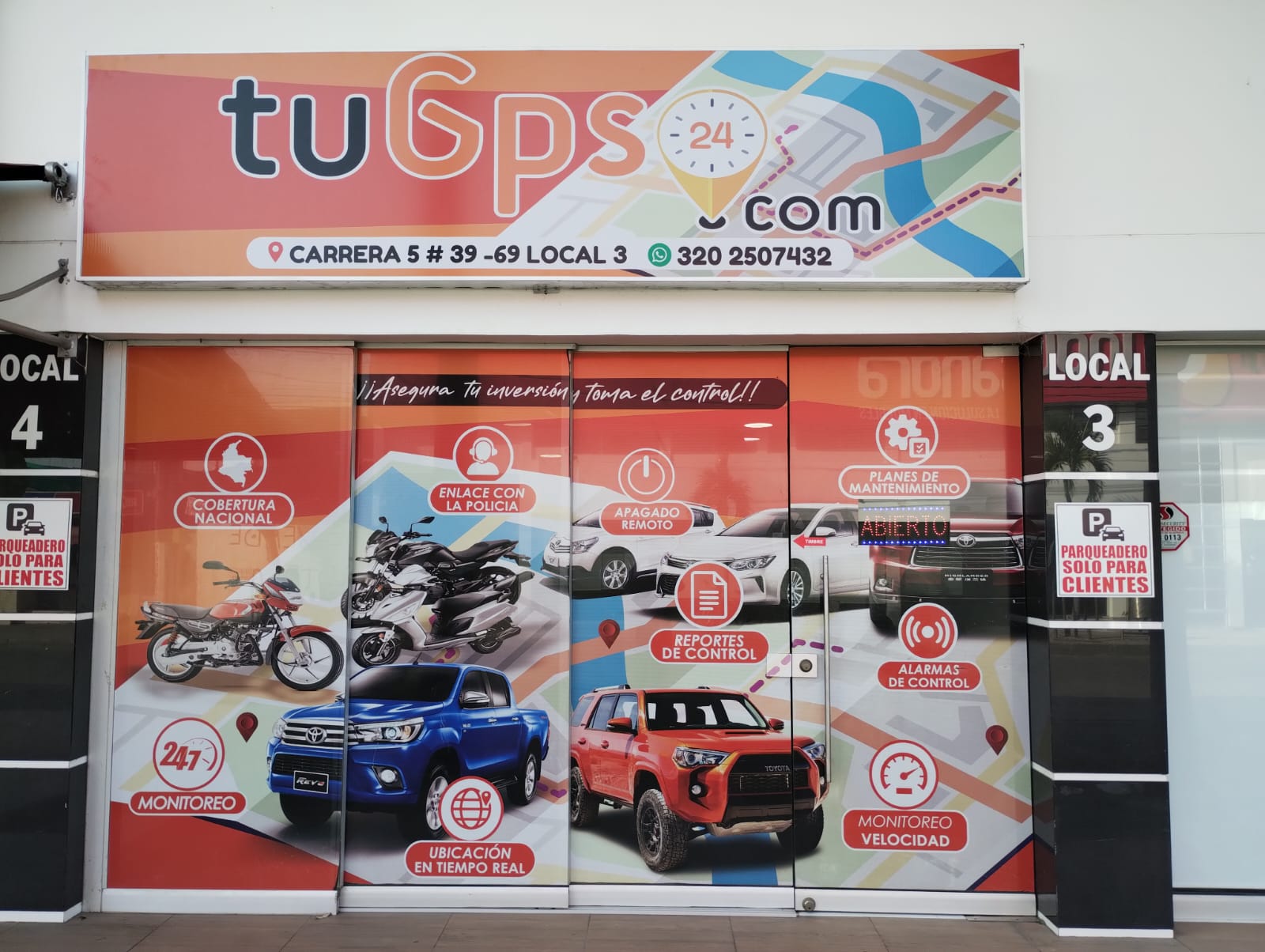 Sucursal TuGPS24 Montería