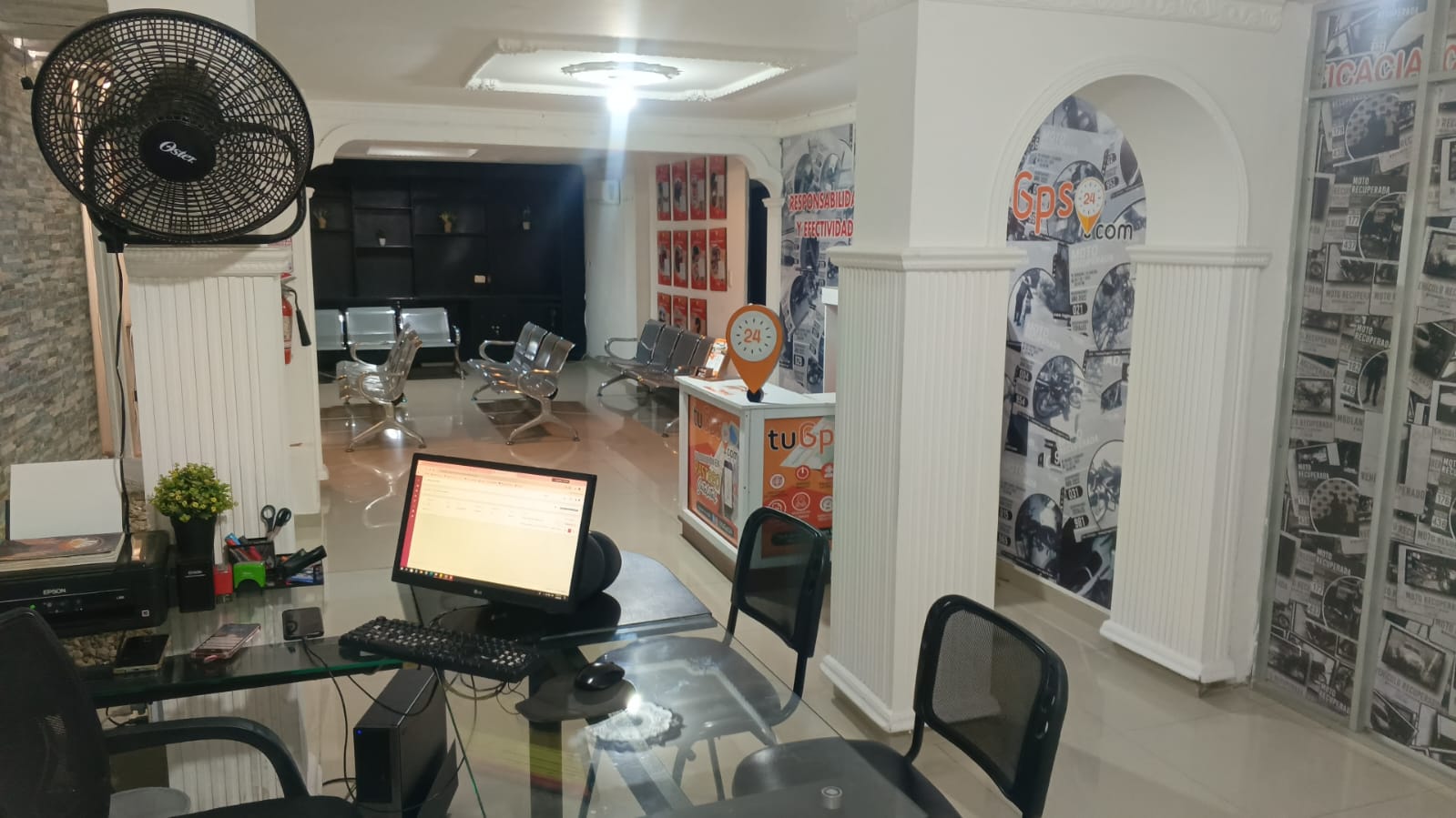 Sucursal TuGPS24 Valledupar — interior